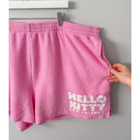 Hello Kitty and Friends Sanrio Pink Lounge Shorts - Picture 5 of 8